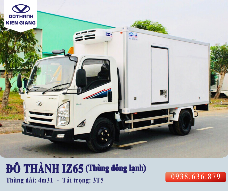 DOTHANH IZ65 (3,5T) THÙNG ĐÔNG LẠNH